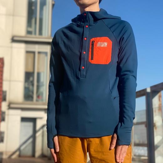 URG连帽加厚抓绒衣 Hoody Fleece Plus男女款春秋季户外跑步运动防寒保暖上衣 商品图4