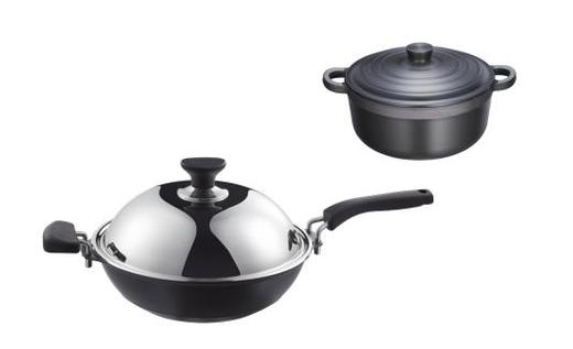 【直发】欧美达 - 999元铸造锅套装_炒锅 + 煲仔锅 商品图0