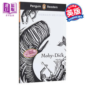 【中商原版】企鹅阅读第7级 白鲸 ELT分级读物 Penguin Readers Moby Dick 英文原版 赫尔曼 麦尔维尔 Herman Melville