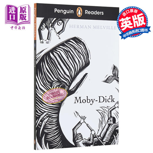 【中商原版】企鹅阅读第7级 白鲸 ELT分级读物 Penguin Readers Moby Dick 英文原版 赫尔曼 麦尔维尔 Herman Melville 商品图0