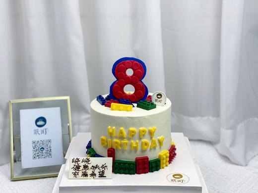 乐高积木蛋糕（岁数号码请备注更改） 商品图2
