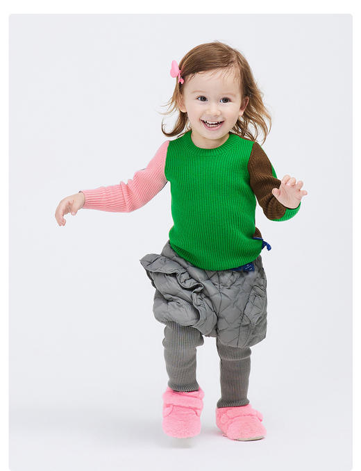 JNBY   22年冬款  造型款柔软保暖长裤   YMAE10970 商品图1