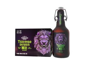 青岛啤酒 狮壮STRONG16.8°摇摆盖380*12瓶 新品上市