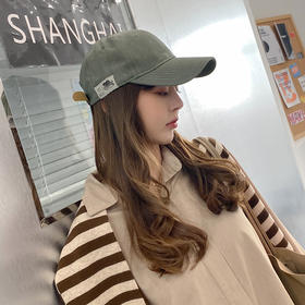 四季情侣帽子女日系复古侧贴布纯色棒球帽简约休闲春夏遮阳帽软顶鸭舌帽男