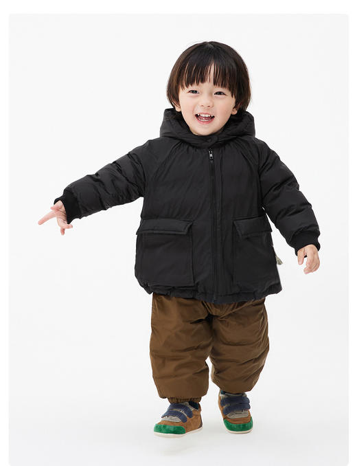 JNBY  22年冬款  防风保暖羽绒长裤  YMAE10960 商品图1