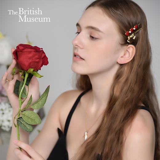 大英博物馆爱丽丝漫游奇境系列怀表兔蝴蝶结首饰爱心发夹耳环项链套戒 商品图1