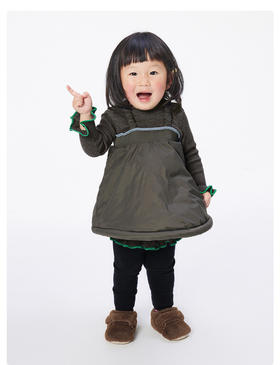 JNBY  22年冬款 吊带蝴蝶结连衣裙  YMAG10730