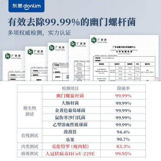 【直发】东菱（Donlim）分类果蔬净化器DL-1271 商品图4