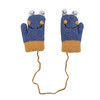 加厚手套挂脖笑脸新款保暖毛绒柔软 儿童可爱手套幼儿园男女均可 商品缩略图4