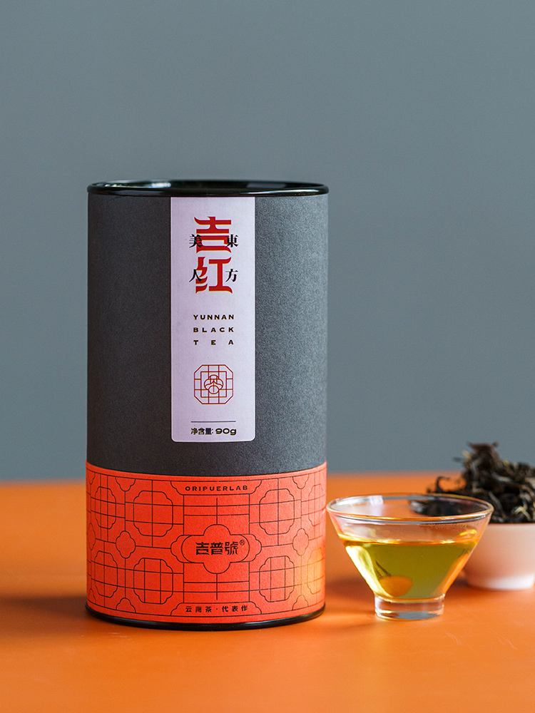 【2021年国际茶博会金奖】吉普号 东方美人 正宗云南凤庆滇红茶蜜香古树红茶 90g/罐