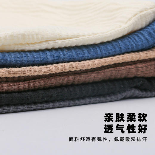 秋冬新款堆堆帽子女个性时尚百搭套头帽男保暖慵懒简约经典月子帽 商品图1