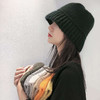 韩版仿羊绒毛线渔夫帽子女韩国潮秋冬百搭保暖户外针织水桶盆帽 商品缩略图0
