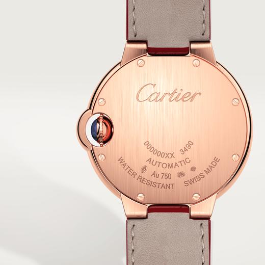 卡地亚 Cartier Ballon Bleu de Cartier 蓝气球腕表 33毫米 18K玫瑰金 自动上链 WJBB0033 商品图3