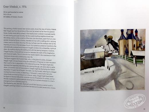 【中商原版】Chagall: Masters of Art 进口艺术 夏加尔：艺术大师 商品图6