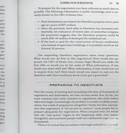 【中商原版】哈佛经典谈判术 豆瓣阅读 英文原版 Negotiation Genius Deepak Malhotra & Max Bazerman 商品图7