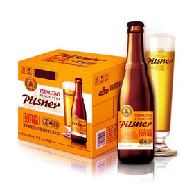 青岛啤酒皮尔森10.5度全麦精酿 450ml*12瓶