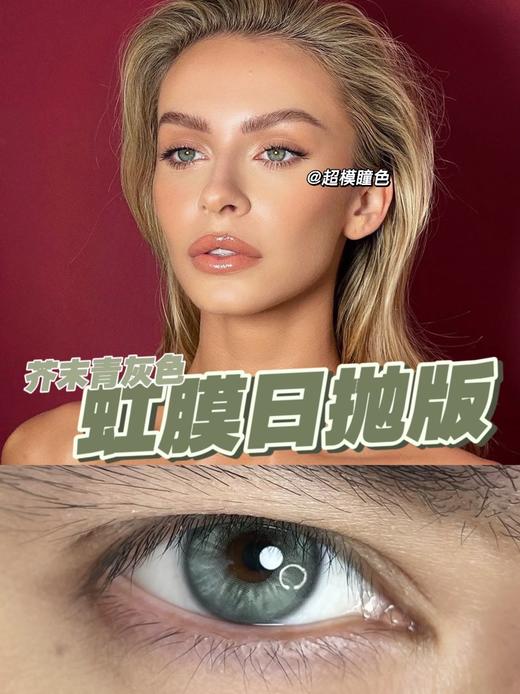 （日抛）Bollycon  APEX 耶稣纯灰/泰勒蓝灰/莱琳青灰 直径14.2mm 染色直径13.3mm 商品图0