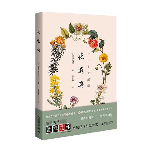 花逍遥 涩泽龙彦 著 日本暗黑美学大师博物型作家涩泽龙彦的群花札记 25种幻彩花语76幅精美插图 文学随笔集 商品图2