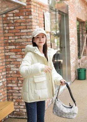 80640105 05377989青年简约组衣佳人时尚爆款棉服0015