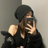 小红书推荐~网红帽子女秋冬针织护耳韩版学生透气包头帽潮流个性时尚堆堆帽男 商品缩略图0