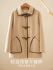 【149元福袋，不支持退换】熙世界毛呢外套女设计感秋冬款复古减龄英伦学院风牛角扣大衣 商品缩略图2