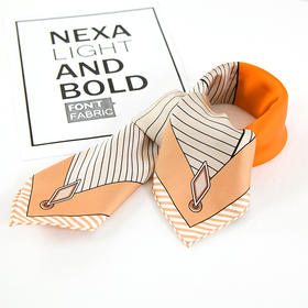 鑫缘 真丝双喷异色方巾 GD0029