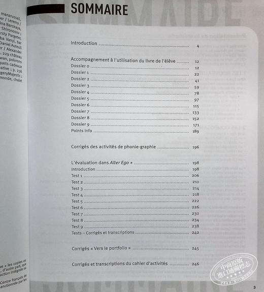 【中商原版】【法文版】Alter Ego + 法语教材：A1教师用书（学生用书及练习册答案） 法文原版 Alter Ego + 1 A1: Guide pédagogique 商品图4