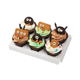 万圣节纸杯蛋糕（6只装）