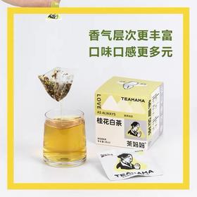 【120元3盒】茶妈妈袋袋泡·趣泡花茶·桂花白茶（30g）