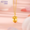 蝴蝶结铃铛吊坠3D硬金女款黄金项链足金单挂坠MEMORA诗普琳 HPE01201（线上专供） 商品缩略图7