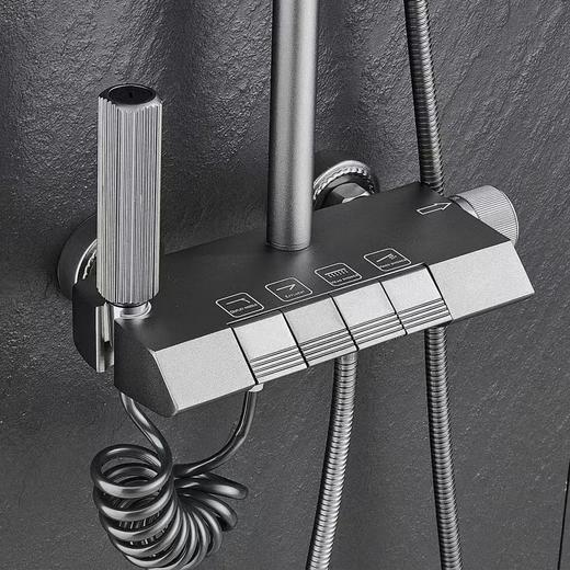 AGL格朗 四挡大花洒 猛擒枪灰  7158 商品图1