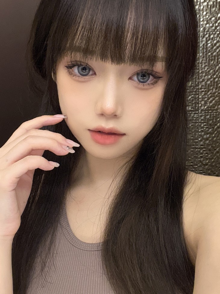 SERLTYCA年抛隐形眼镜 K8忧郁水瓶14.5mm 1副/2片-VVCON美瞳网18