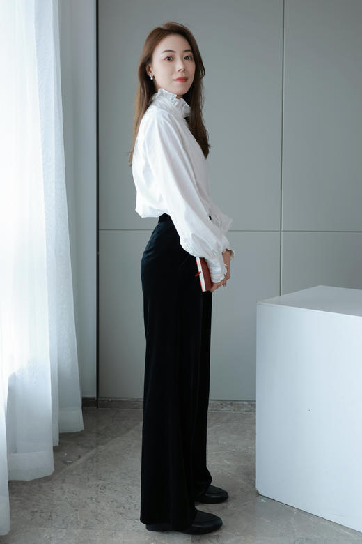 小花边白衬衫 商品图5