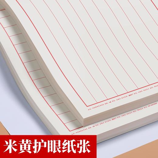 竖条横条练字专用纸成人行书楷书硬笔书法练字本书法纸 商品图4