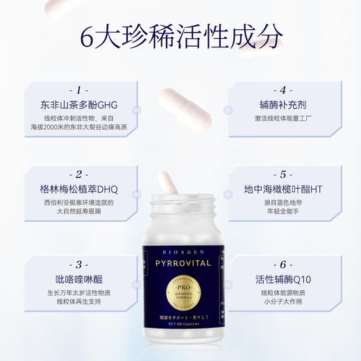Bioagen博奥真 派络维Pro 60粒  香港直邮 一单拍一瓶 商品图3