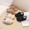 【甜美时尚宝宝毛毛鞋】儿童宝宝棉鞋2022秋冬季新款女童韩版纯色保暖二棉童鞋软底休闲鞋 商品缩略图1