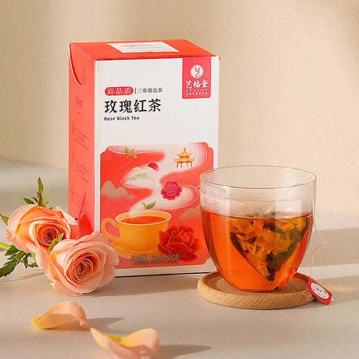 艺福堂玫瑰红茶40g/盒 商品图1