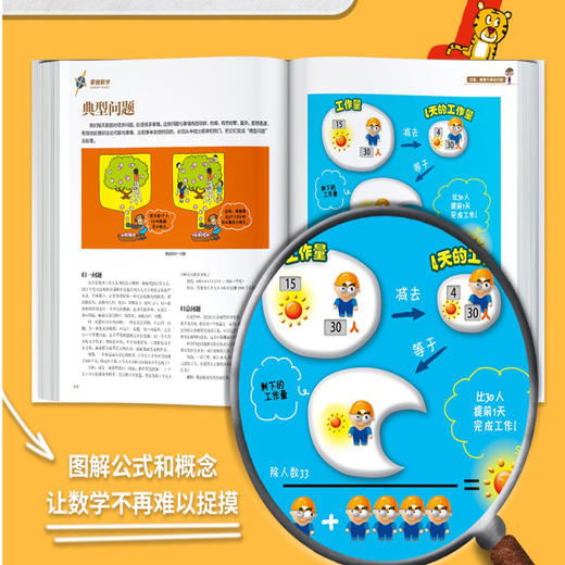 中国儿童数学百科全书  7-14岁孩子数学科普绘本 商品图3