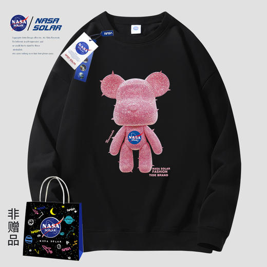 【发货地疫情】第二件0元！早秋季【NASA  SOLAR卫衣】oversize风慵懒宽松卫衣休闲潮流美式潮牌情侣上衣男女 商品图14