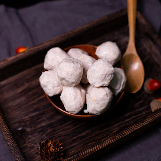 东升 瑶家花黑土猪手打肉丸 500g 商品图1