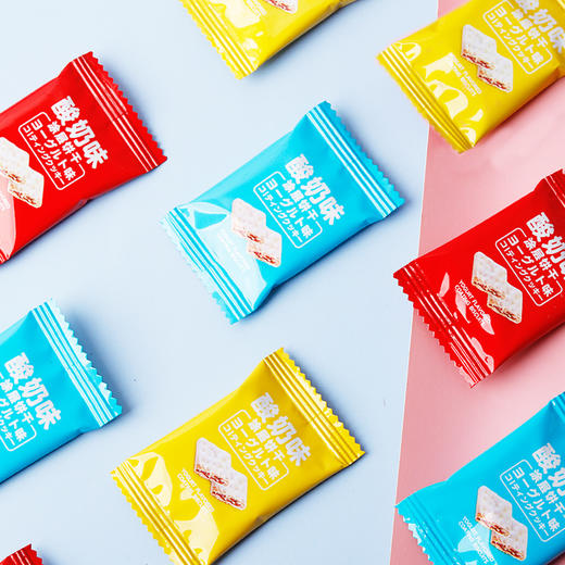 「3款口味！果粒夹心」法思觅语酸奶饼干 蔓越莓芒果蓝莓味薄脆果仁夹心饼干168g 商品图2