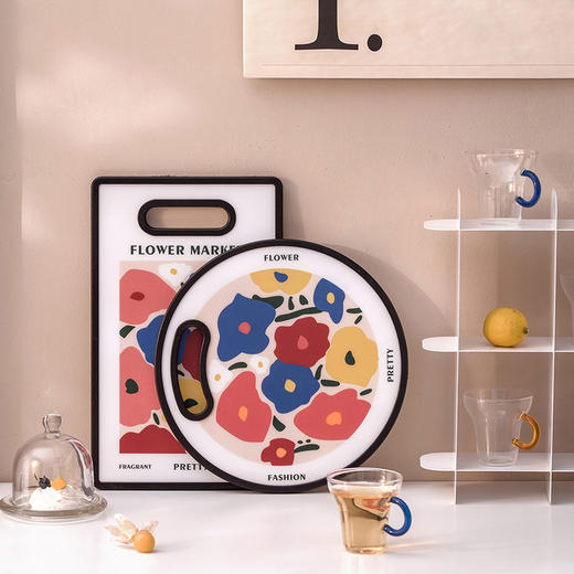 「数款配色！原创文艺砧板」mildlife原创创意PP菜板 厨房用品水果砧板儿童辅食板蔬菜面包板 商品图0