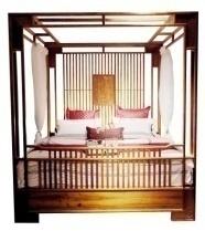 苏梨家具 吉祥如意架子床 商品图0
