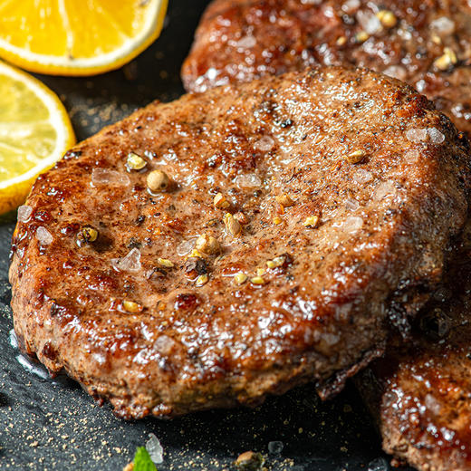 喜辉黑椒纯牛肉饼 无淀粉纯牛肉 在家也能轻松做大厨 商品图2