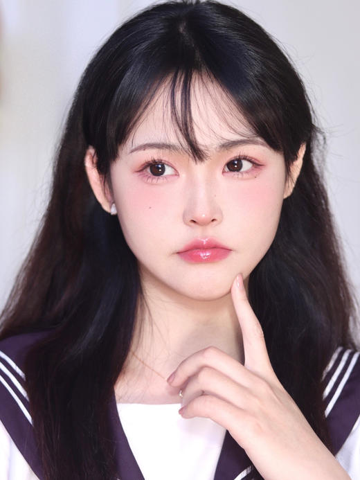 半年抛 Annakelly 黑松墨 14.0 着色13.4 自然黑灰 商品图6