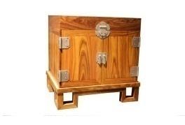 苏梨家具 花好月圆床头柜 商品图0