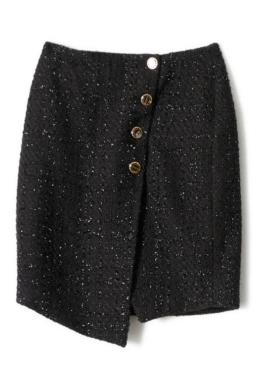 DAVID&FOCUS 混织不规则小A裙 390 商品图4