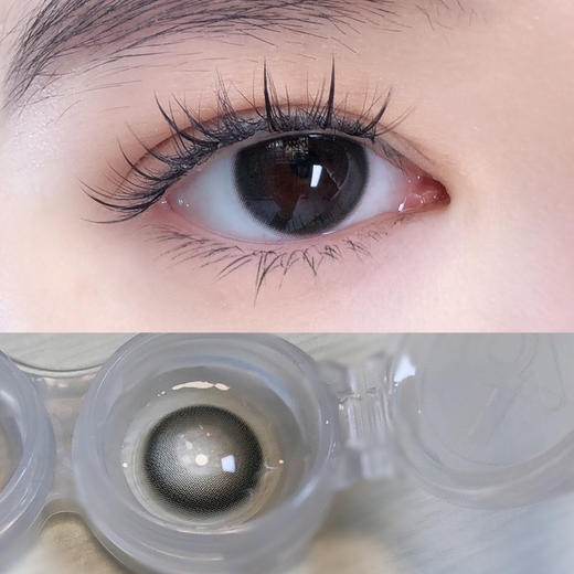 半年抛 Annakelly 黑松墨 14.0 着色13.4 自然黑灰 商品图0