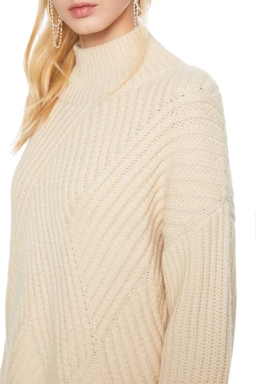 AUGUST 1 EIGHT 简约休闲高领毛衣 5081 商品图2