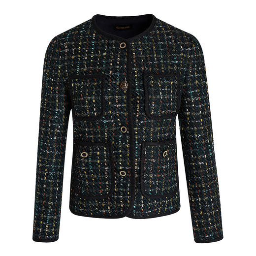 乔万尼小香风外套女新款冬季高级感名媛风EF4B113 商品图5